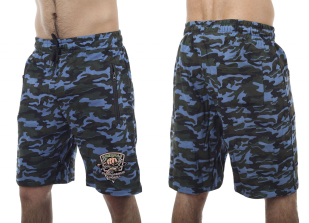 Летние трикотажные шорты с эмблемой Рыболовных войск купить онлайн