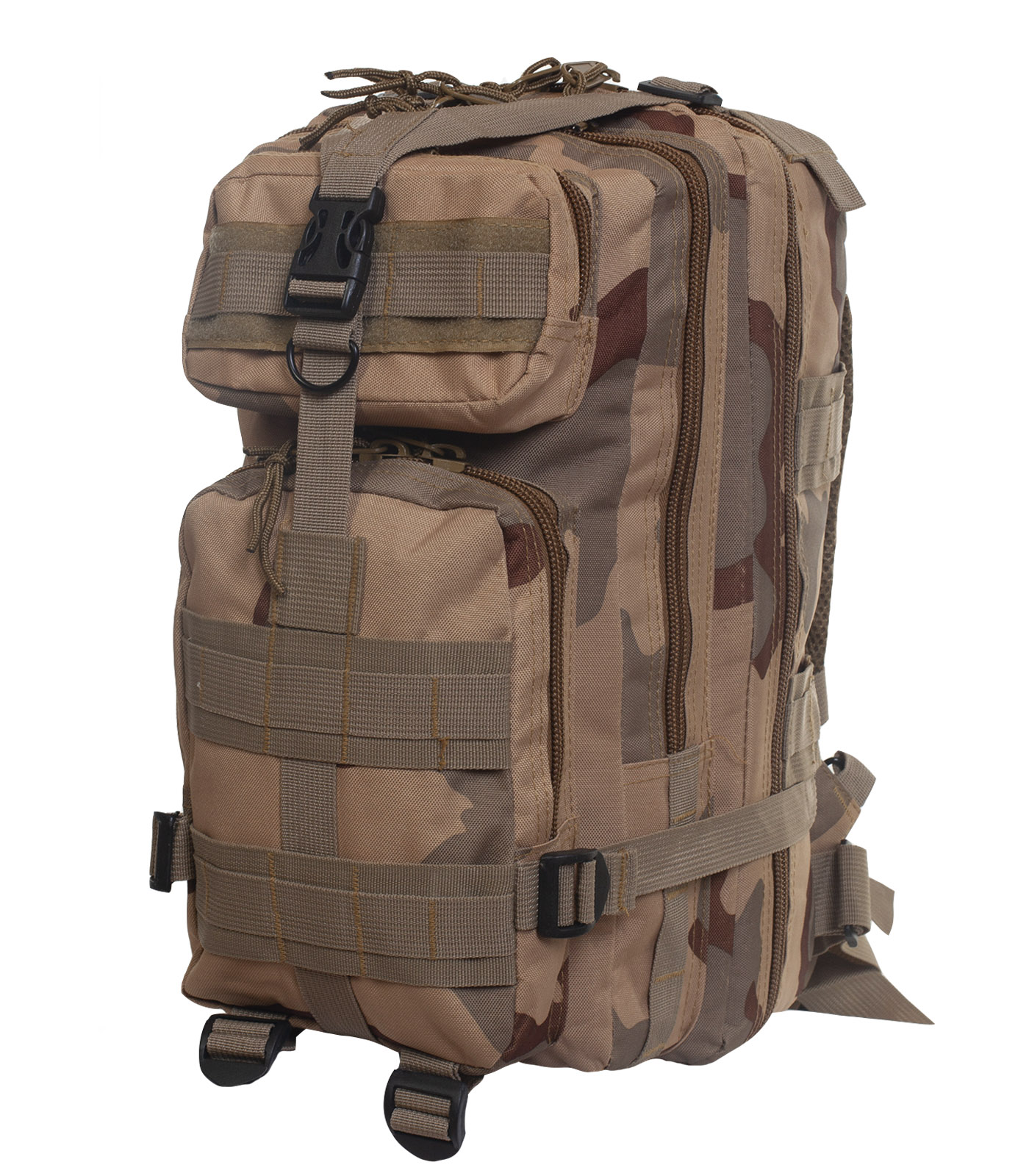 Лучший рюкзак для похода камуфляжа 3-color Desert