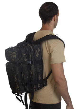 Лучший тактический рюкзак камуфляжа Black Multicam - оптом и в розницу