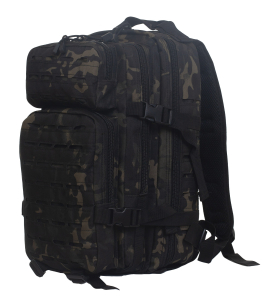 Лучший тактический рюкзак камуфляжа Black Multicam (30 л)