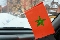 Марокканский флажок в машину