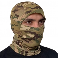 Армейская маска балаклава камуфляж Мультикам