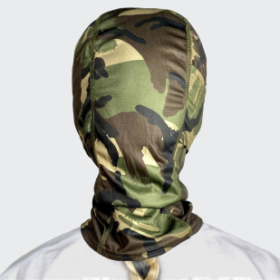 Оберегающая лицо маска-шлем Woodland