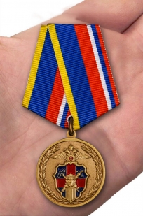 Медаль "100 лет Службе тыла МВД России" от Военпро
