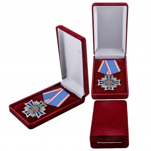 Медаль 100 лет ВЧК-ФСБ в бархатном футляре