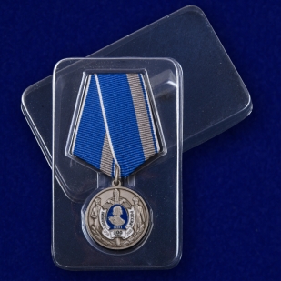 Медаль 300 лет полиции - в пластиковом футляре