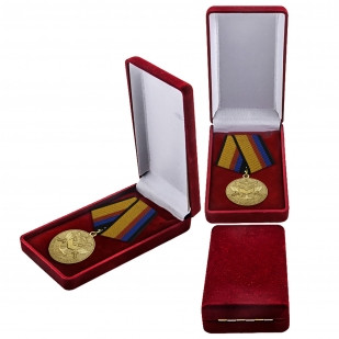 Медаль "5 лет на военной службе" в футляре
