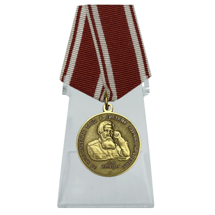 Медаль Бехтерева на подставке
