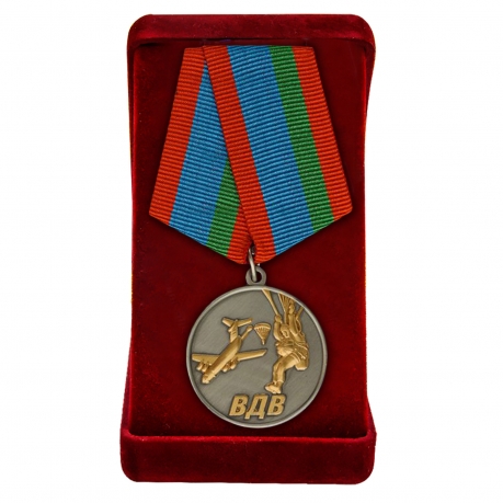 Медаль Десантник ВДВ в футляре