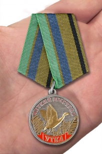 Медаль "Утка" для охотников