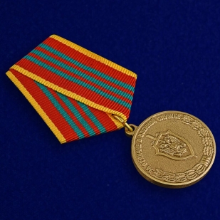 Медаль ФСБ РФ За отличие в военной службе III степени - общий вид