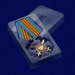Медаль "За отличие в специальных операциях" - в футляре