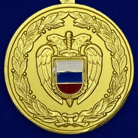 Медаль ФСО РФ За боевое содружество в бархатном футляре - Аверс