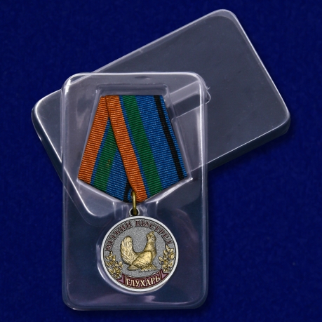 Медаль "Глухарь" с доставкой