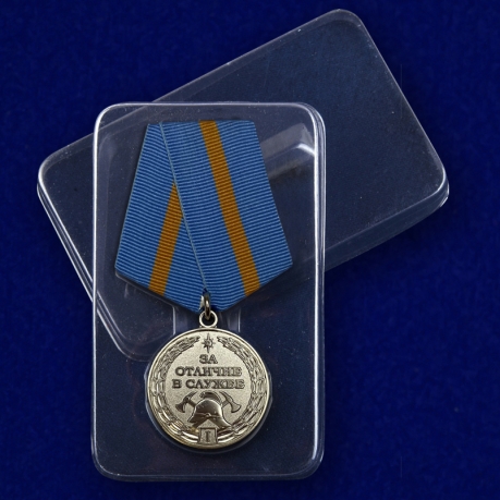 Медаль МЧС «За отличие в службе» 1 степени