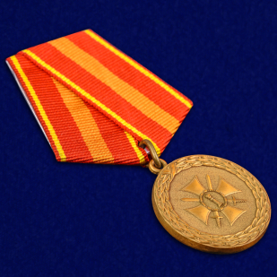 Медаль Министерства Юстиции РФ За доблесть 2 степени - общий вид