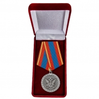 Медаль Министерства Юстиции Ветеран уголовно-исполнительной системы - в футляре
