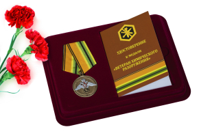 Медаль МО РФ Ветеран химического разоружения