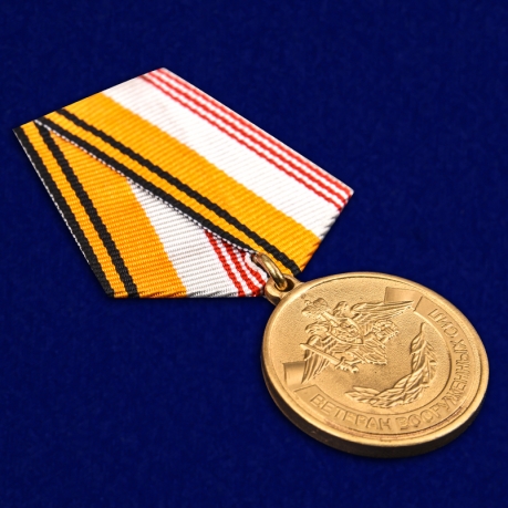 Медаль МО РФ Ветеран ВС - общий вид