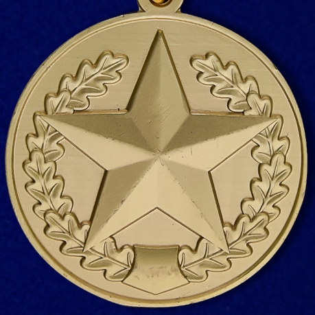Медаль МО РФ За отличие в соревнованиях 1 место