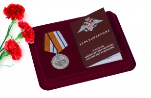 Медаль МО РФ За отличие в соревнованиях 2 место