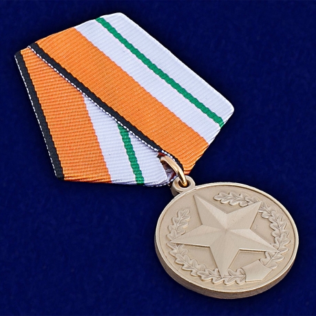 Медаль МО РФ За отличие в соревнованиях - общий вид