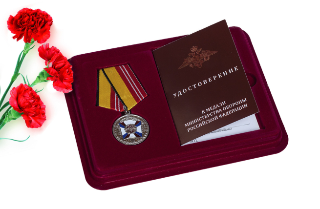 Медаль МО РФ За воинскую доблесть 2 степени
