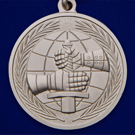 Медаль МО России За вклад в развитие международного военного сотрудничества