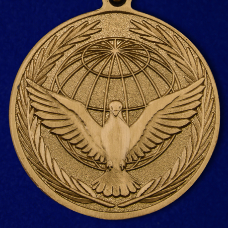 Купить медаль МО "Участнику миротворческой операции" в наградном футляре