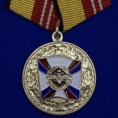 Медаль «За воинскую доблесть» МО РФ 2 степени  