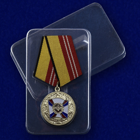 Медаль «За воинскую доблесть» 2 степень - в футляре