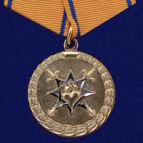 Медаль МВД РФ За смелость во имя спасения