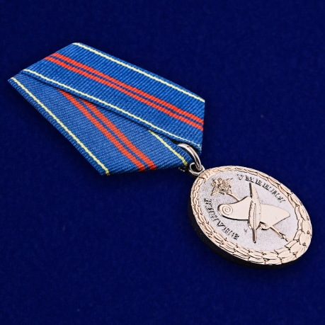 Медаль МВД РФ За управленческую деятельность 2 степени - общий вид
