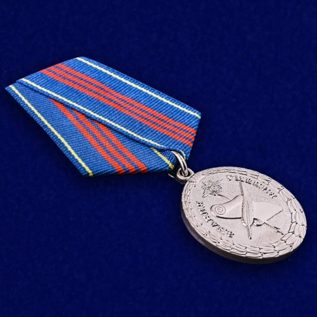 Медаль МВД РФ За заслуги в управленческой деятельности (3 степень) - общий вид