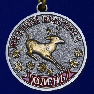 Медаль "Олень" - аверс