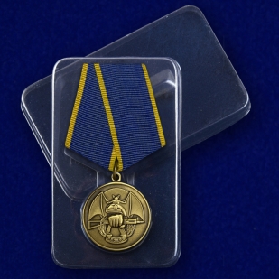 Медаль Ассоциации Ветеранов Спецназа Резерв - в пластиковом футляре