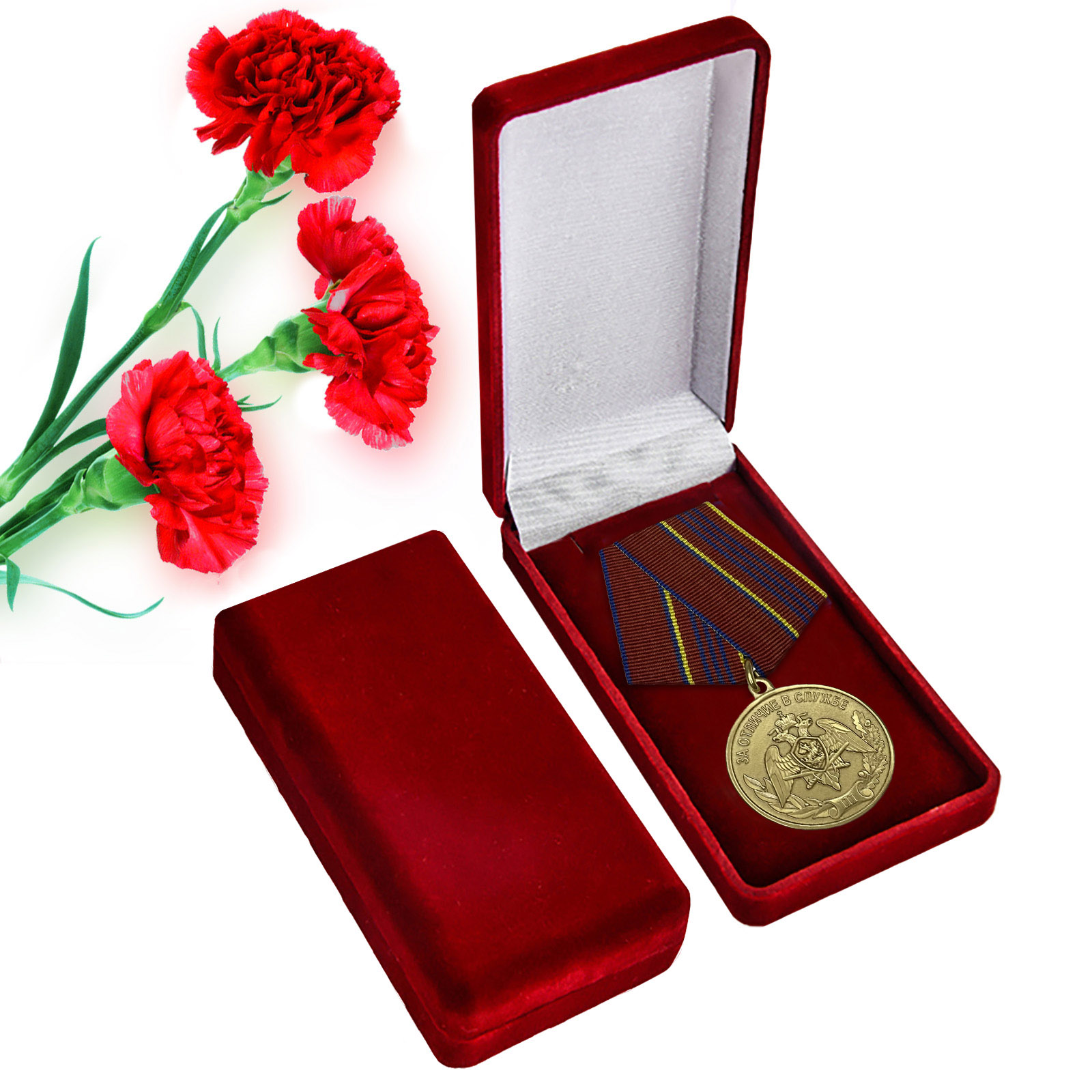 Медаль Росгвардии "За отличие в службе" 3-ей степени