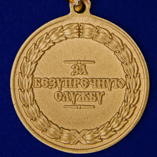 Медаль Росгвардии "За безупречную службу" в футляре по выгодной цене