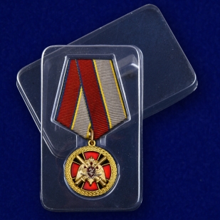 Медаль Росгвардии За боевое отличие - в пластиковом футляре