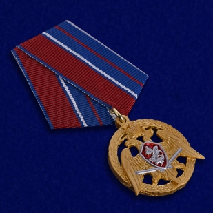 Медаль Росгвардии "За проявленную доблесть" 1 степени - общий вид