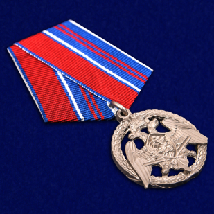 Медаль Росгвардии "За проявленную доблесть" 2 степени - общий вид