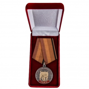 Медаль "Рысь" в футляре
