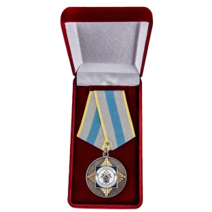 Медаль СК России За верность служебному долгу - в футляре