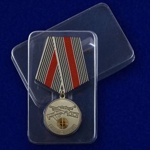 Медаль Снайпер-спецназа - в пластиковом футляре