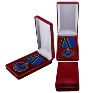 Медаль Спецназа ГРУ для ветеранов в наградном футляре