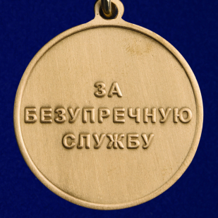 Медаль Спецстроя "За безупречную службу" 1 степени в футляре по лучшей цене