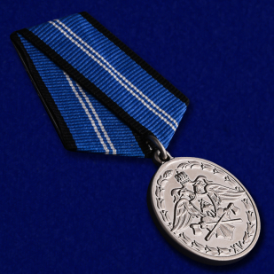 Медаль Спецстроя "За безупречную службу" 2 степени в наградном футляре от Военпро