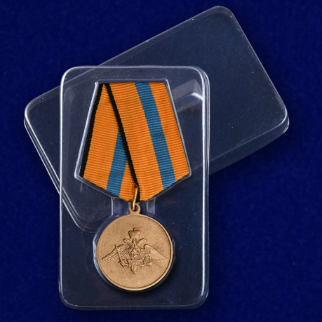 Медаль Участнику борьбы со стихией на Амуре - в пластиковом футляре