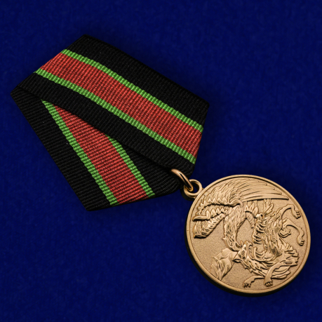 Медаль "Участнику контртеррористической операции" - общий вид
