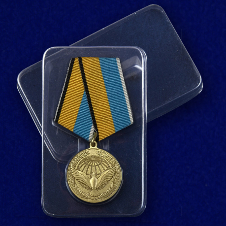 Медаль Участнику миротворческой операции - в пластиковом футляре